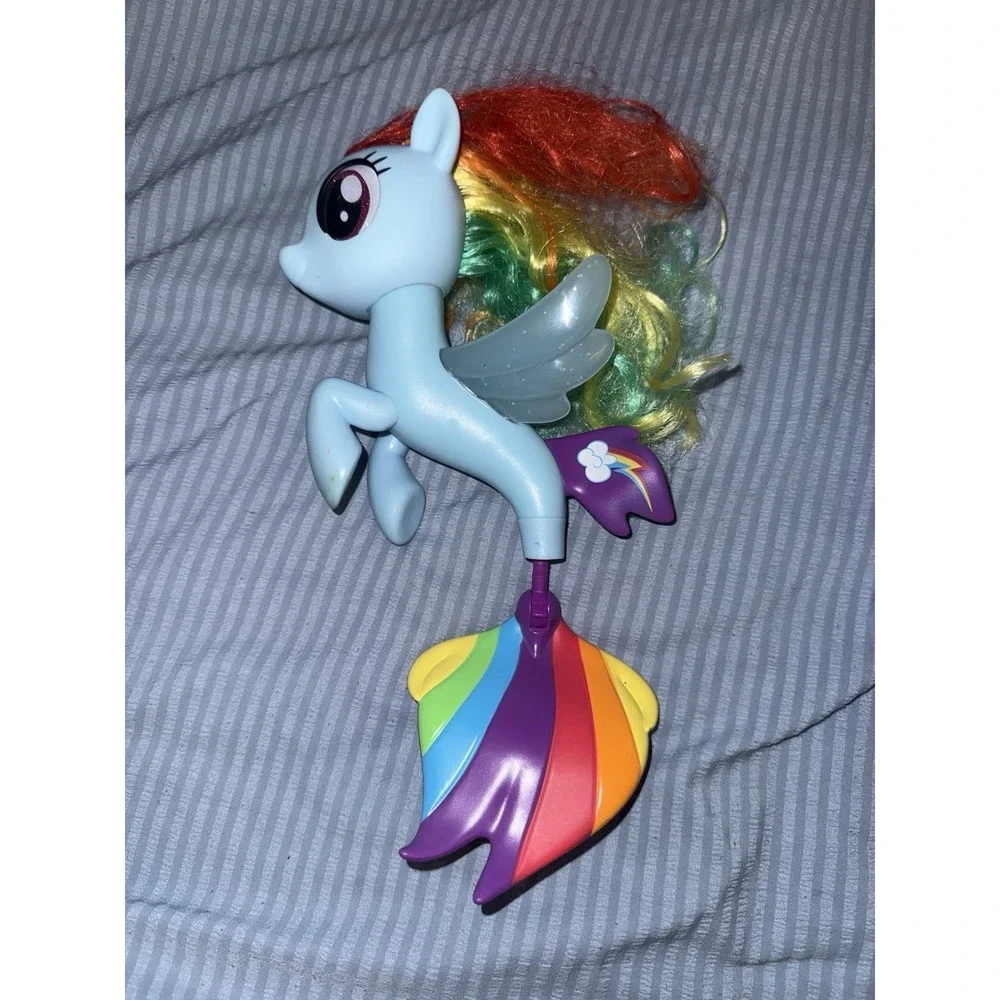 My Little Pony Rainbow Dash Seapony Moveable Mermaid Tail Brushable Hair 2017